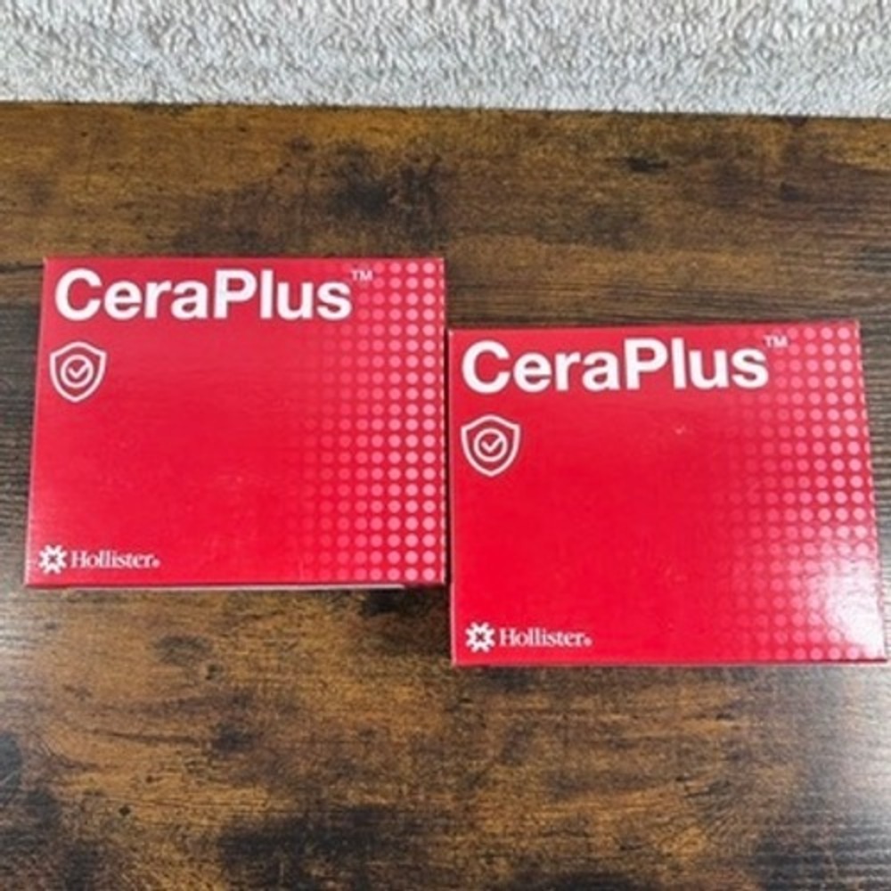 Skin‎ Barrier Hollister CeraPlus 11204 Ceramide Infused 2 Boxes 10 Units Total